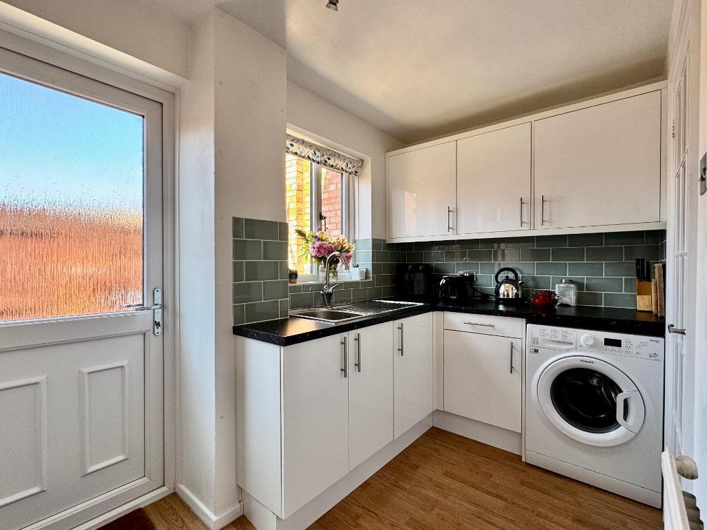 Modern white kitchen