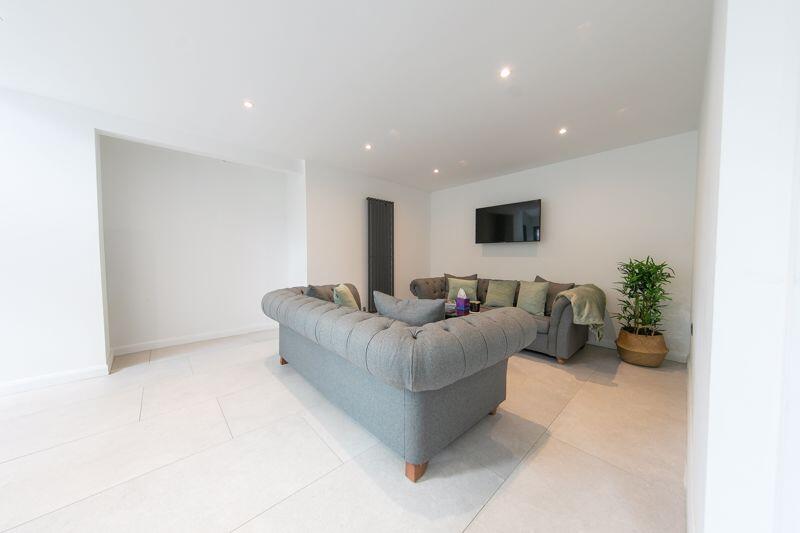 Open plan living space