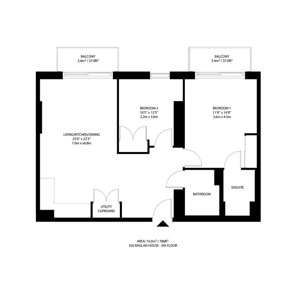 502 RAGLAN HOUSE (TYPE 3)_Floorplan