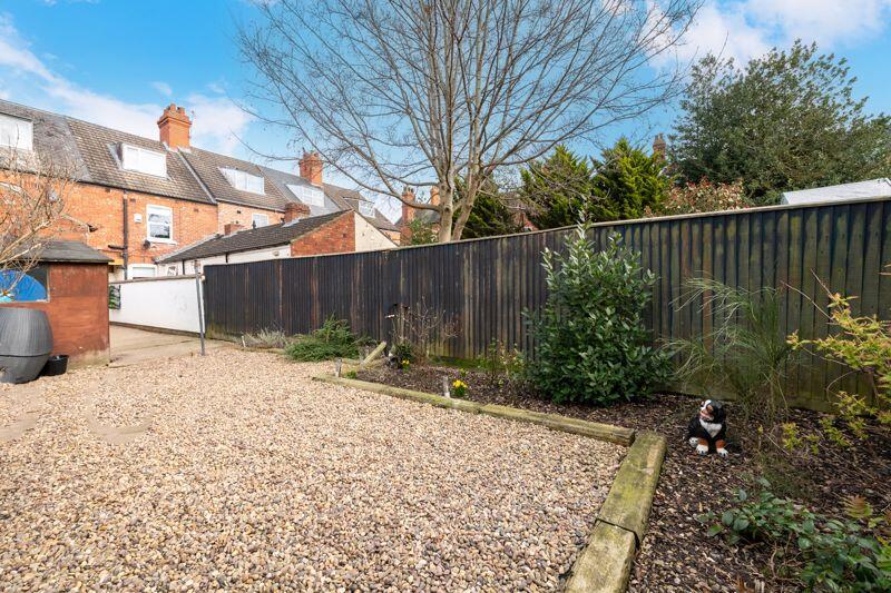 Rear garden