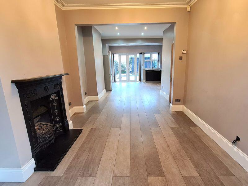 Lounge through to Kitchen
