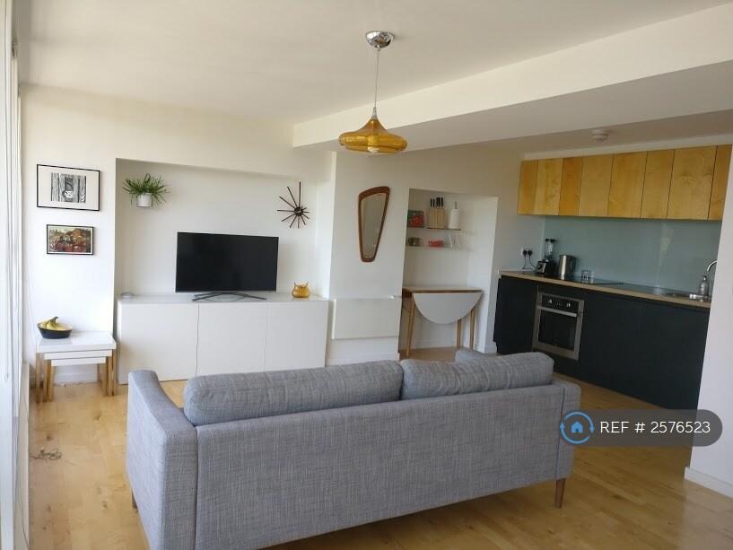 Living Room And Kitchen