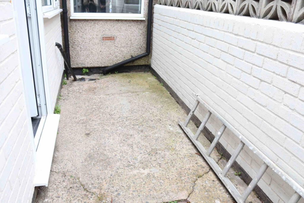 Rear Yard area