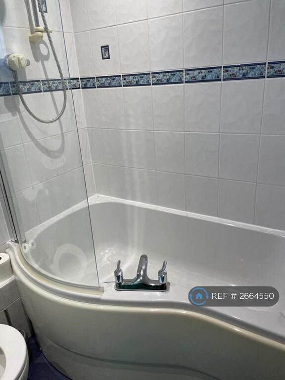 Family Bathroom - Shower Over Bath