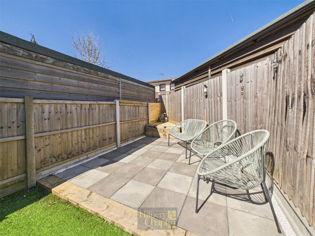 Patio At Rear