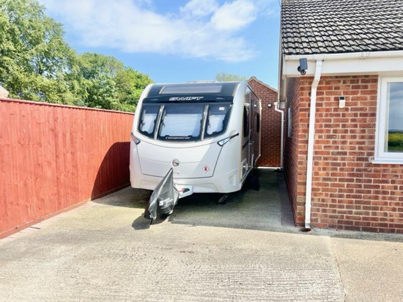 Parking for motor home