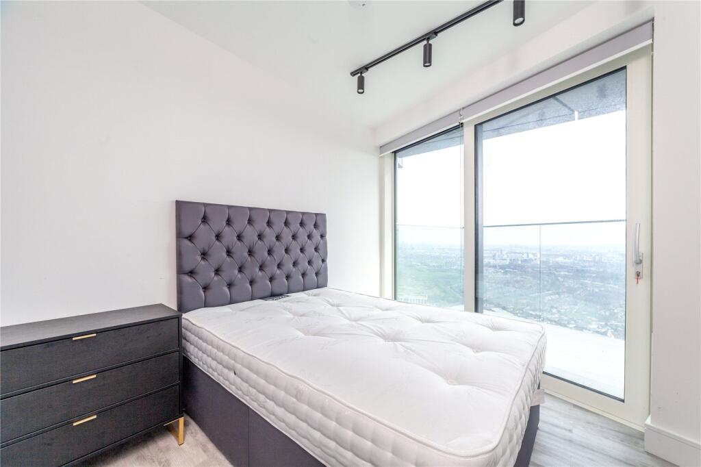 Bedroom with balcony