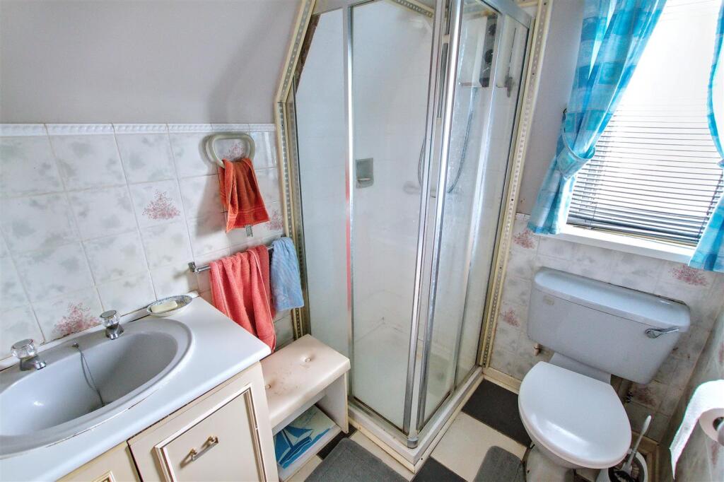 Upstairs shower room