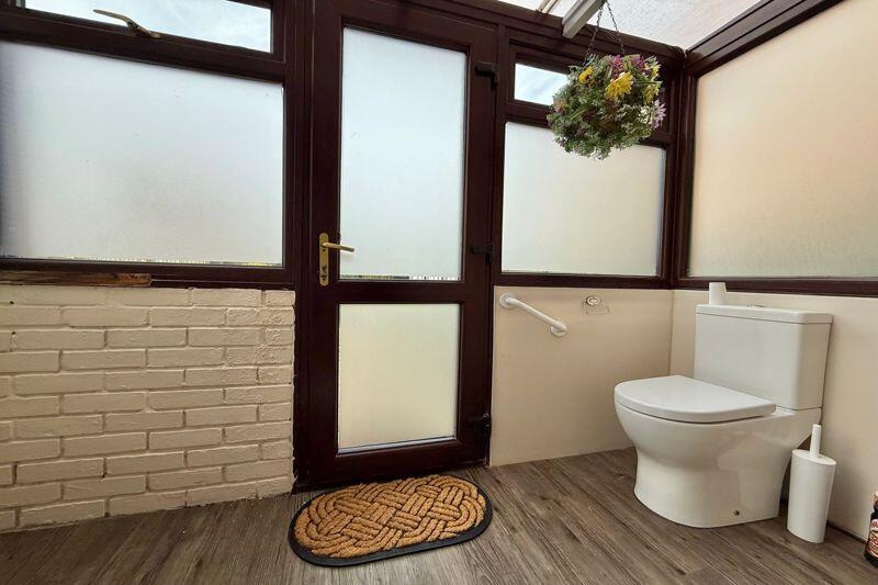 Rear Porch with WC