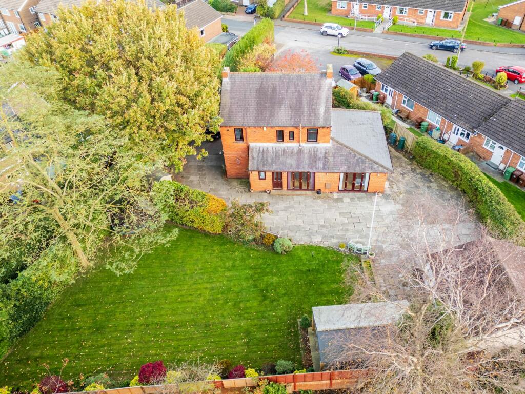 Rear view of the house 