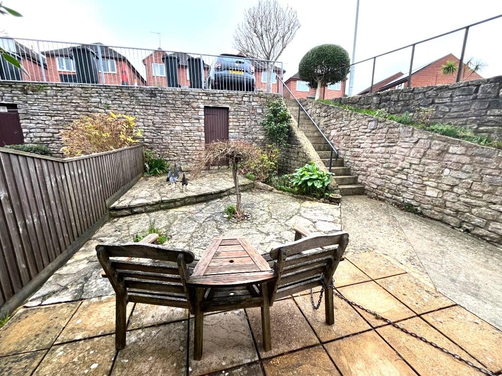 Rear garden