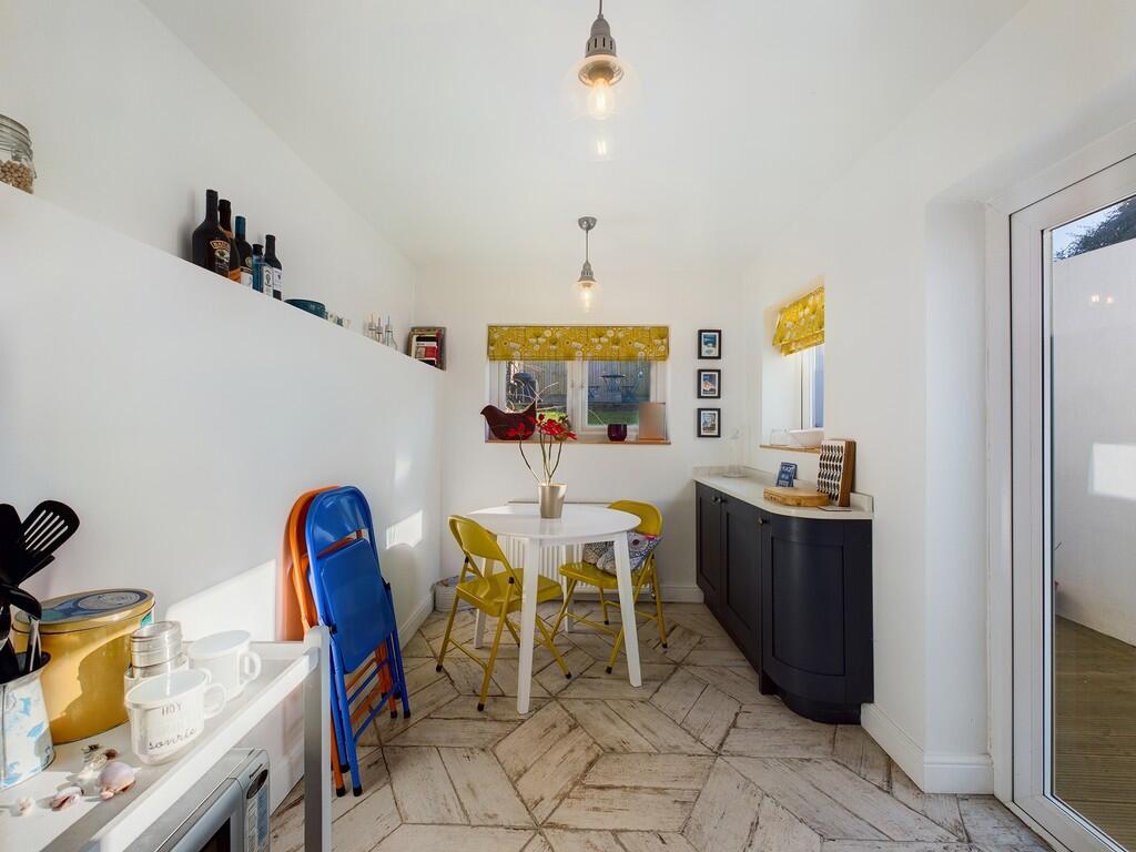 Breakfast area of...