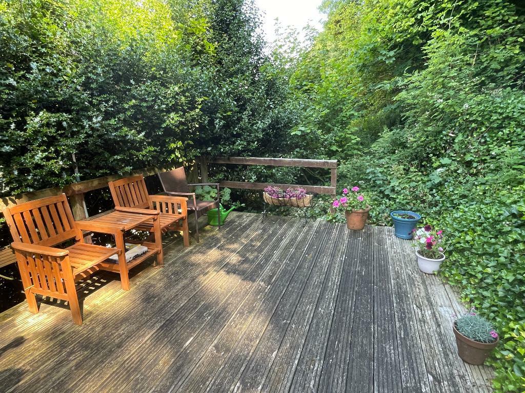 Communal deck for the residents