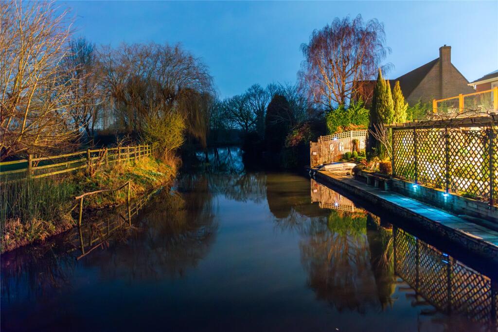 River View At Night