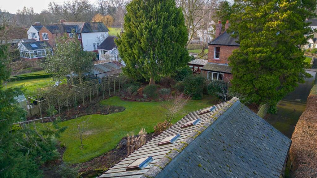 Rear garden