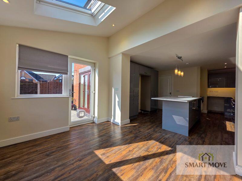 Breakfast Room into Kitchen