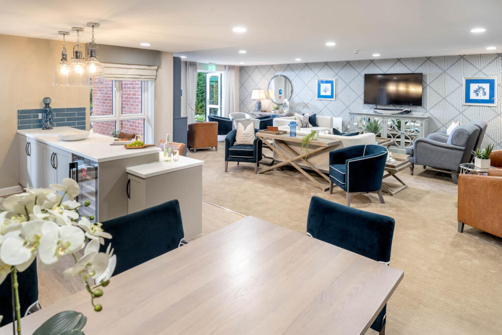 Homeowners' communal  lounge