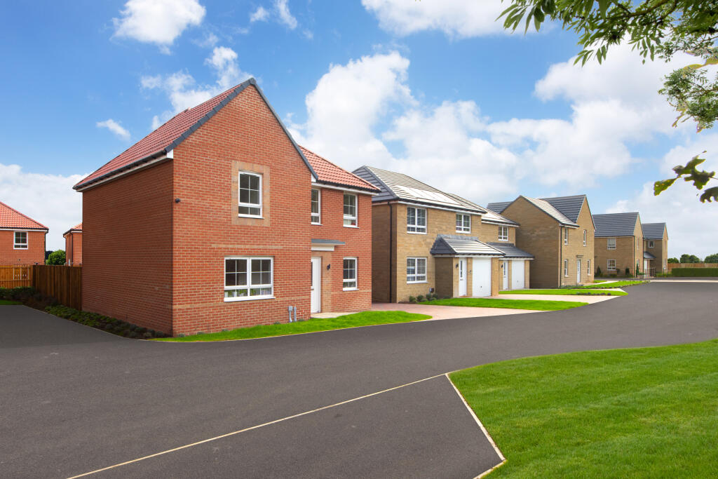 Outside view of homes at Monkton Gardens
