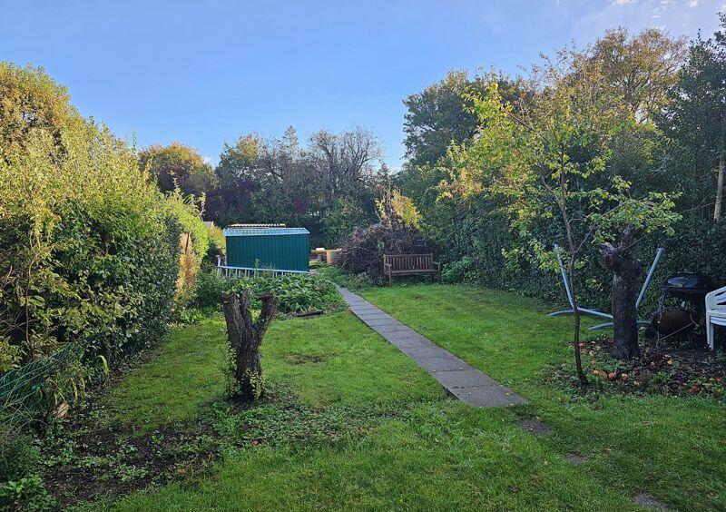 Rear garden