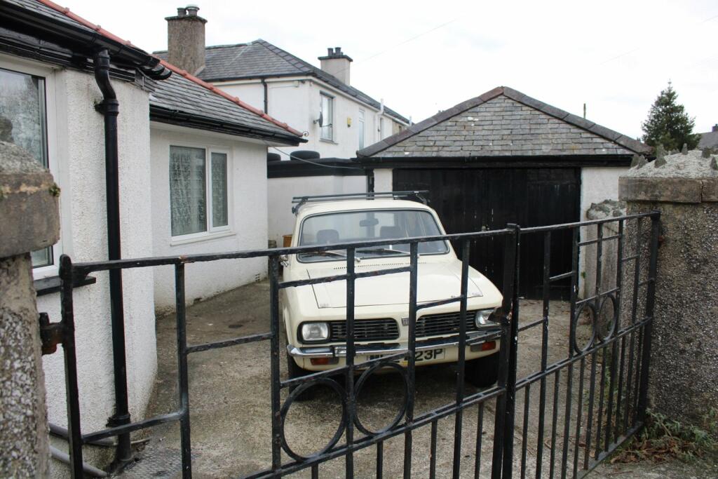 Rear Yard/Garage