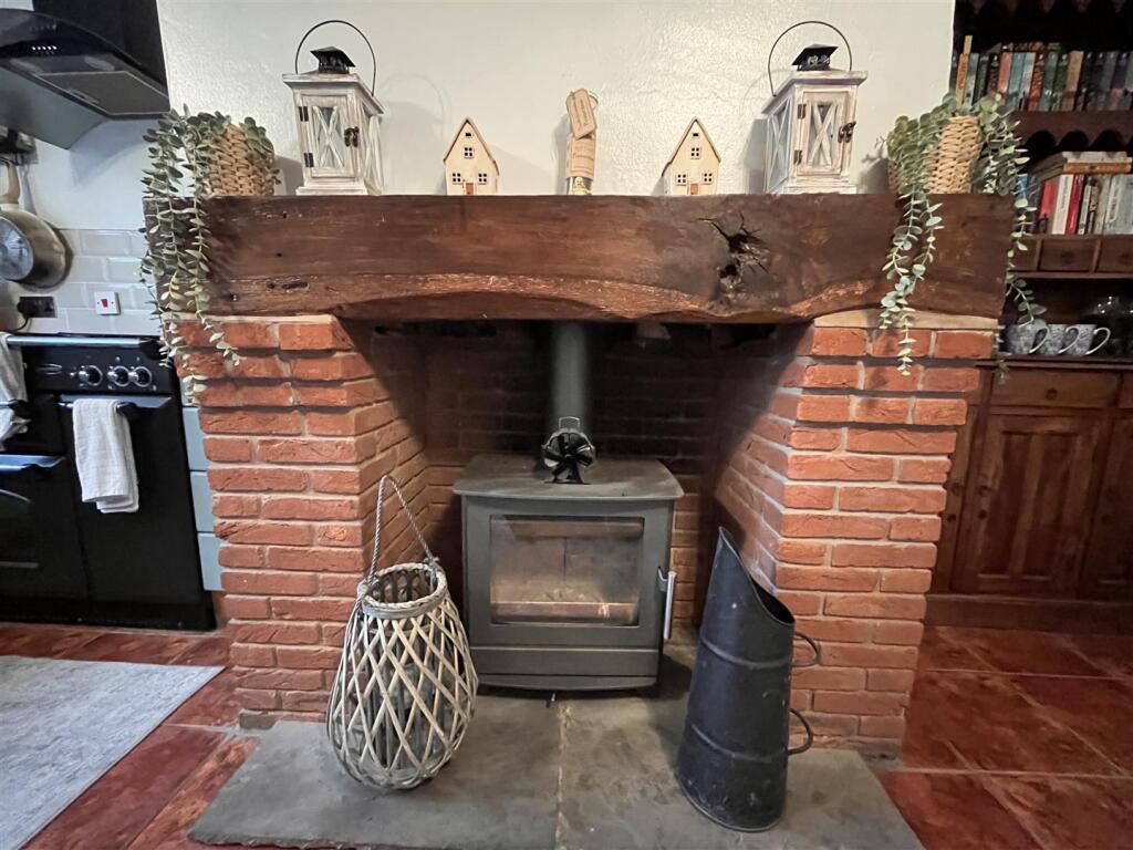 Kitchen Log Burner