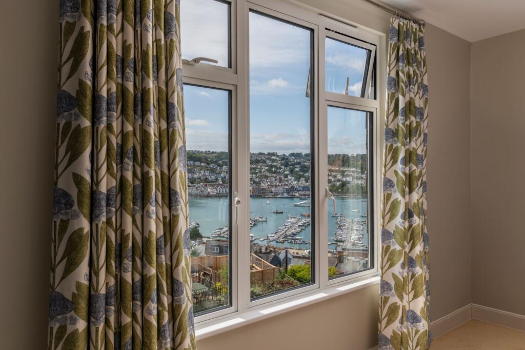 View From Bedroom 2, Hillside Terrace, Kingswear