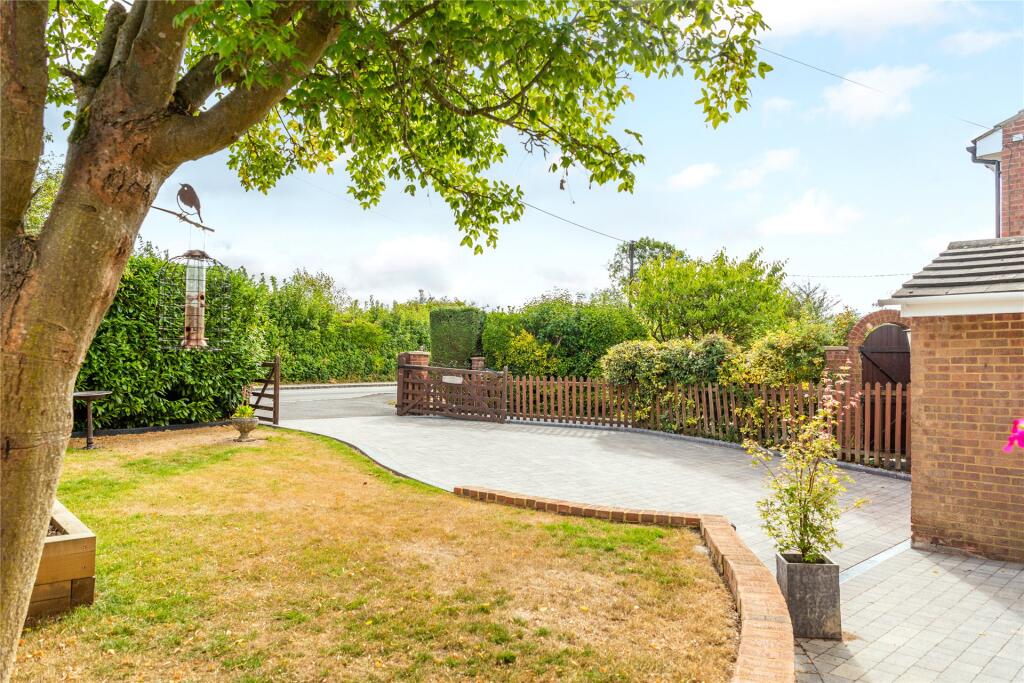 Landscaped Driveway