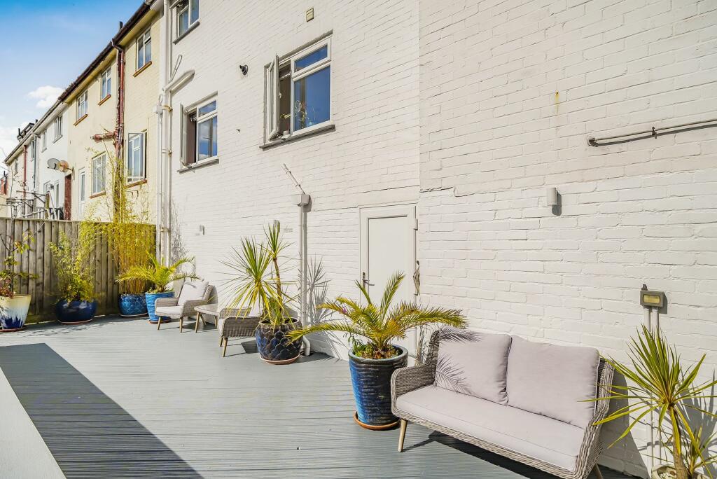 Raised Decked area