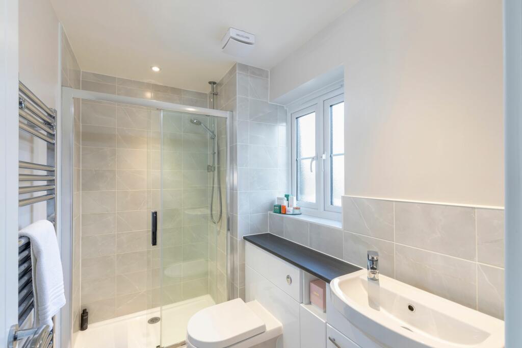 En-suite shower to master