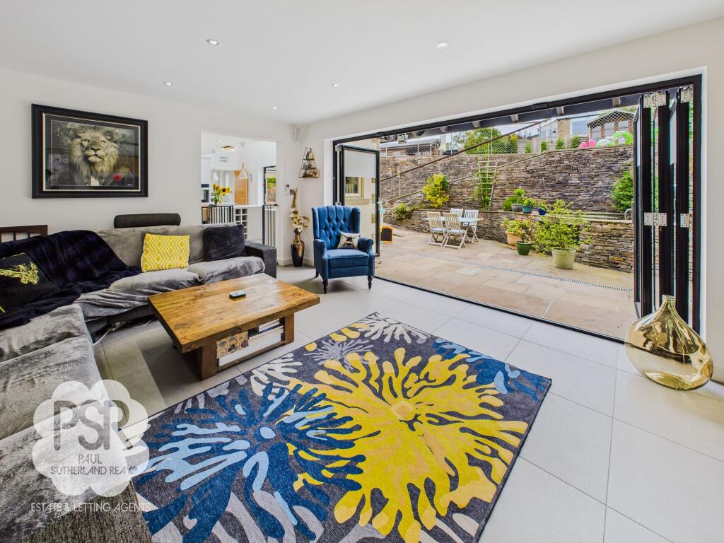 Sitting Room with Large Bi-Fold Doors