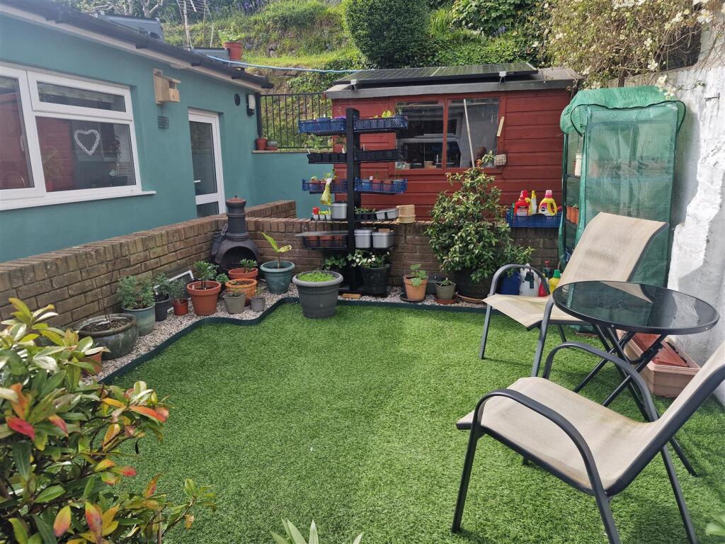 Private Rear Patio.