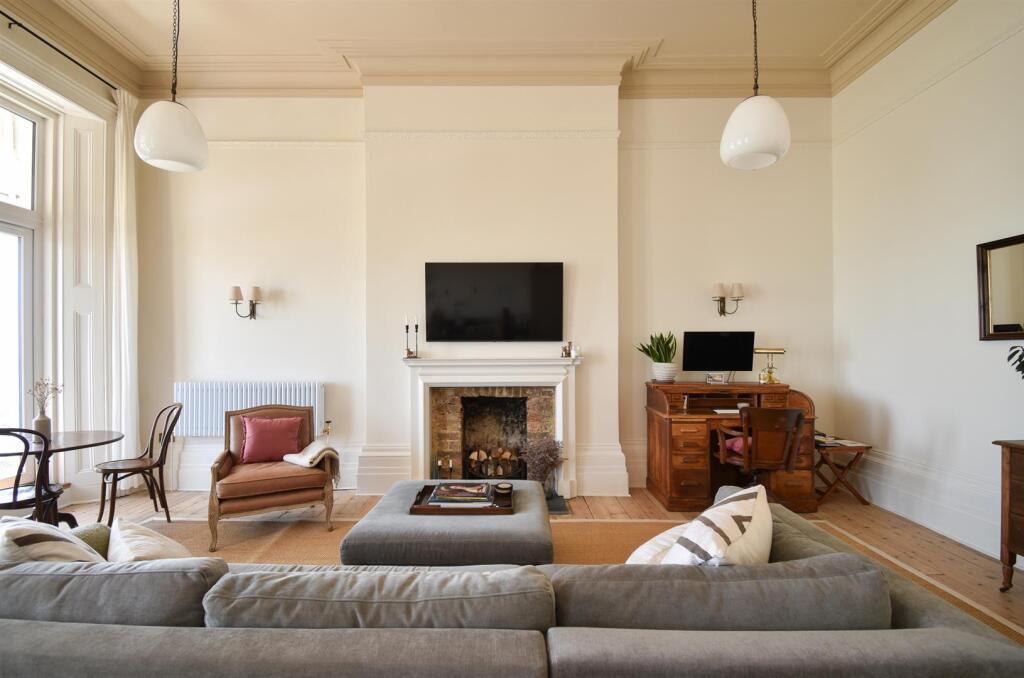 Open plan living space