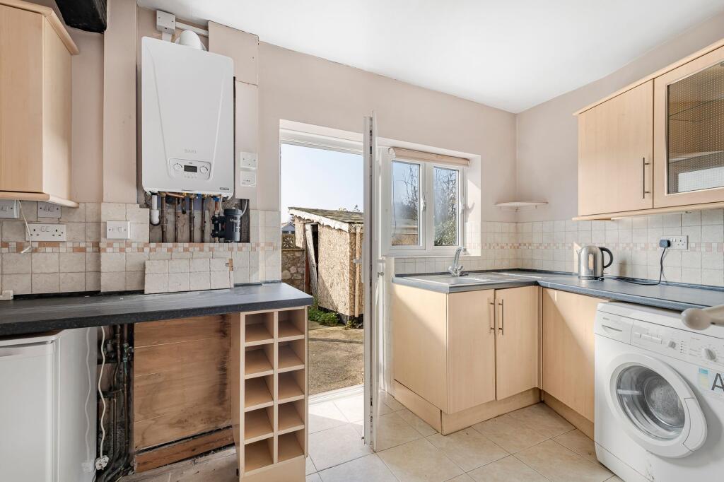 Kitchen into courtyard
