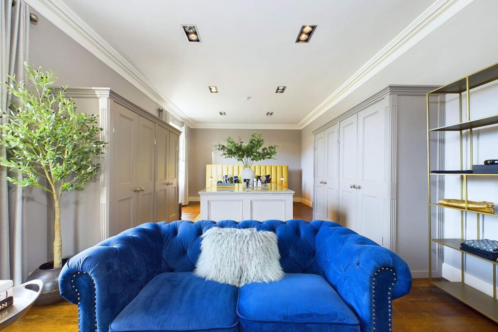 Master bedroom suite