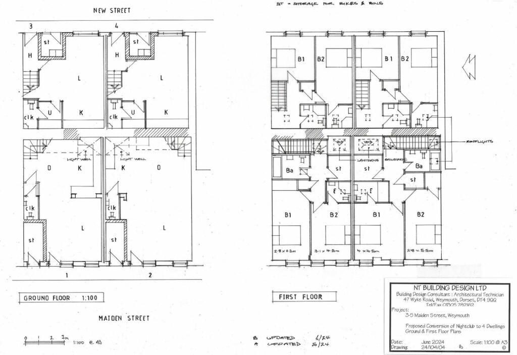 Proposed ground and first floor