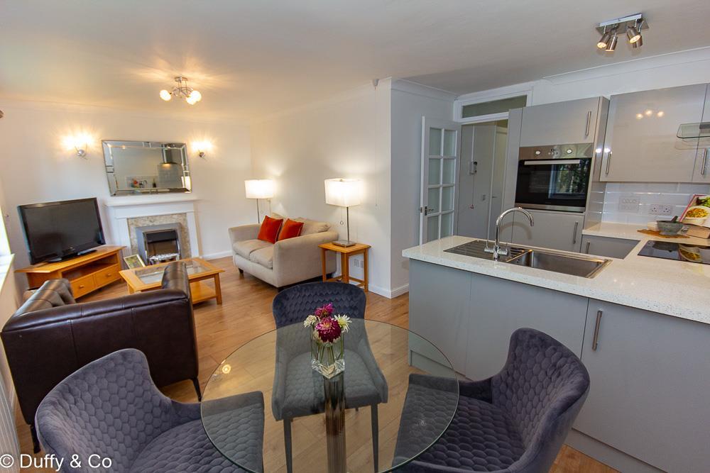 Open plan kitchen living room