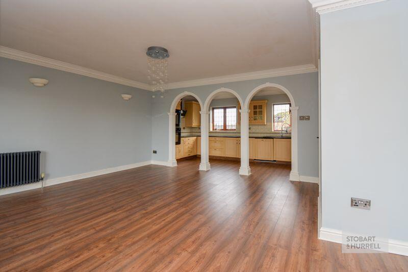 Lounge into Kitchen 