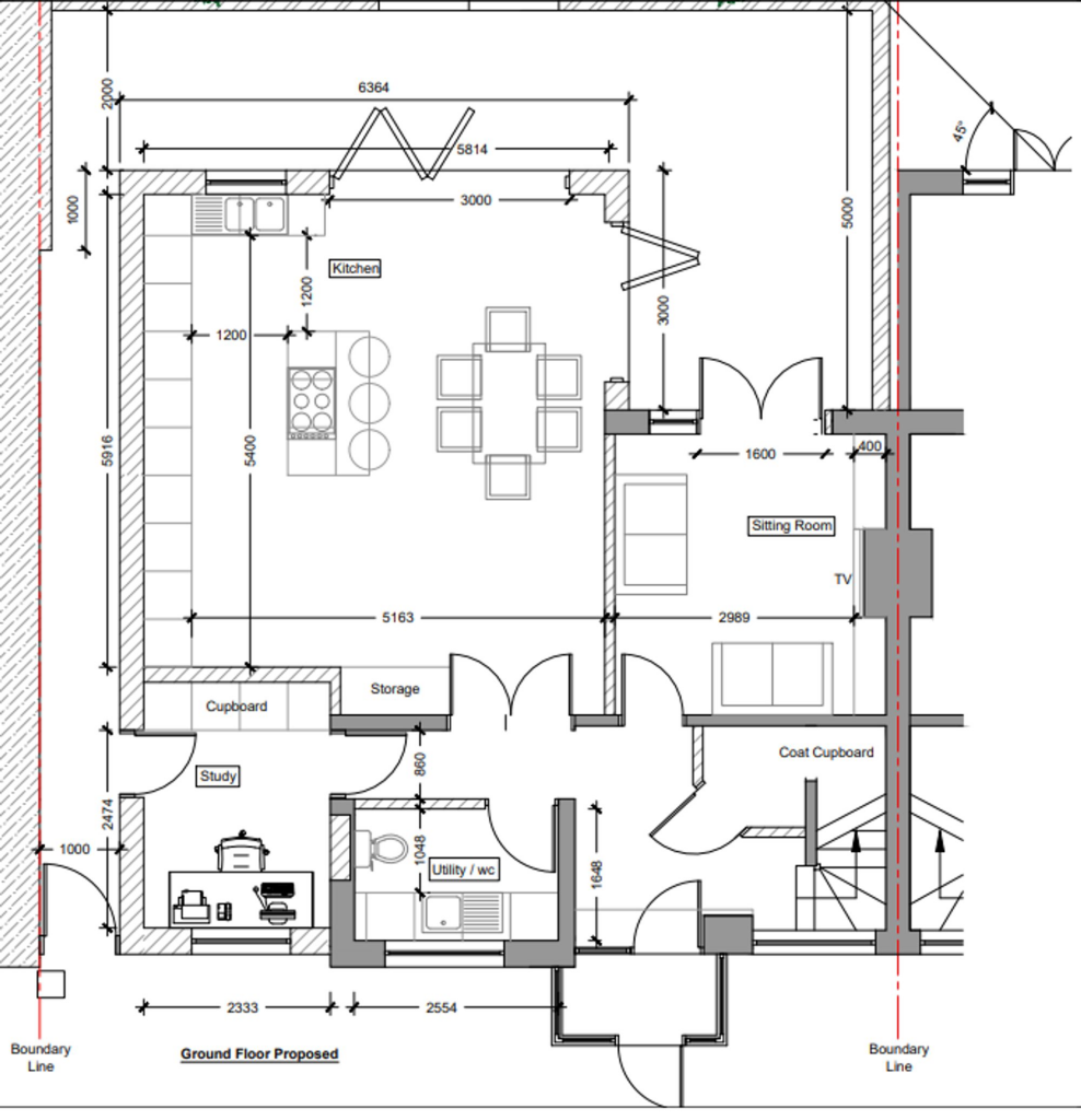 Proposed Ground Floor Plan
