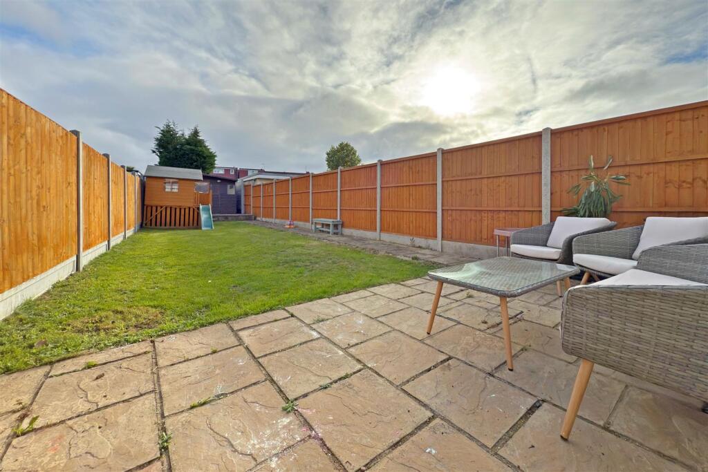 Rear Garden - South-Easterly Facing