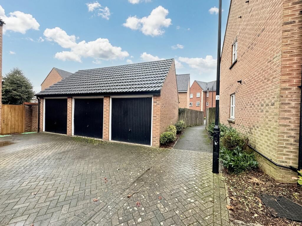 Single garage and driveway parking