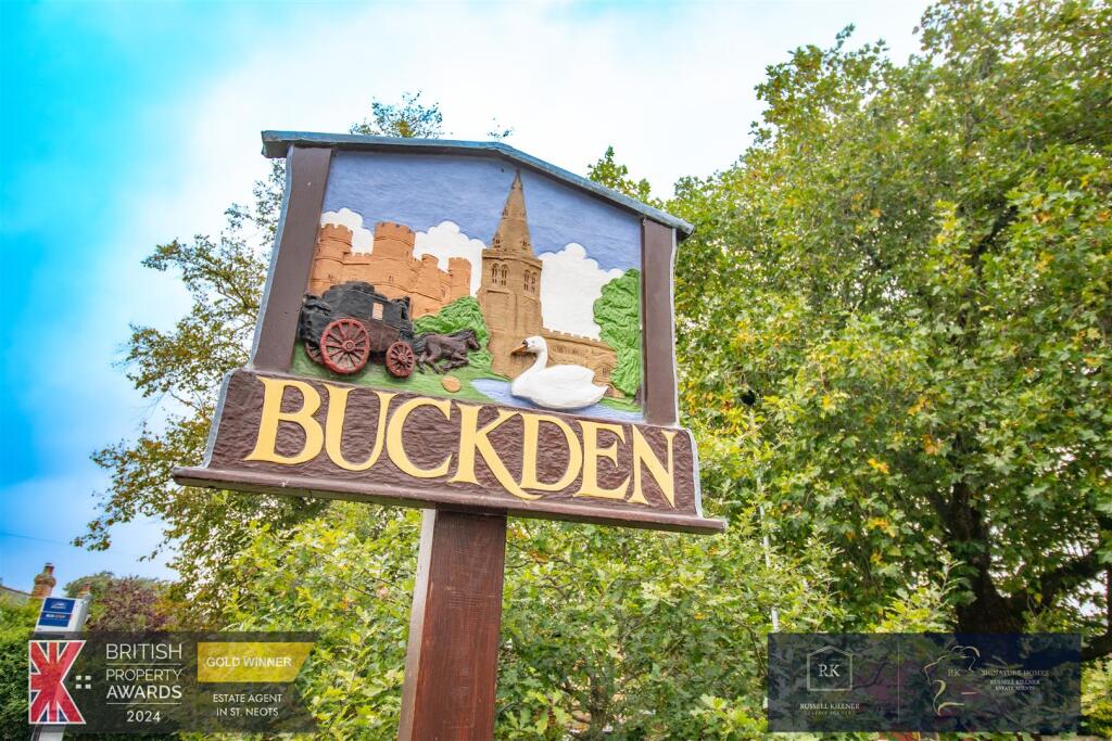 Buckden Sign Location.