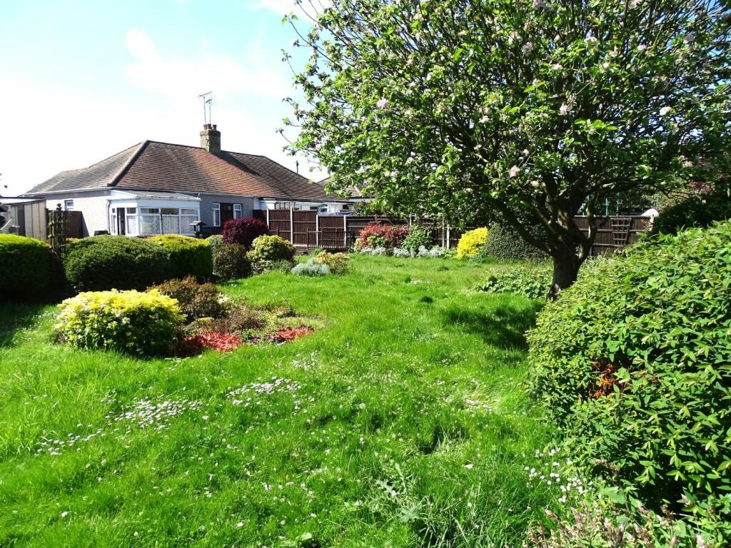 VIEW FROM LOWER GARDEN AREA