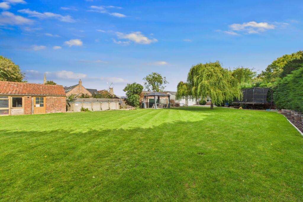 Garden and outbuildings