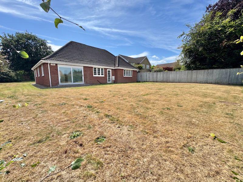 Rear and side garden