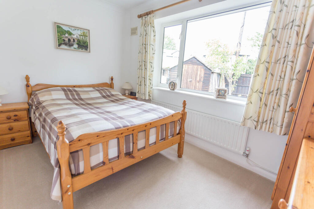 Bedroom 2 with wardrobes