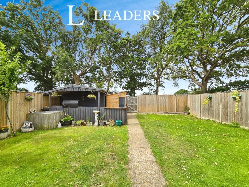 Garden With Shed