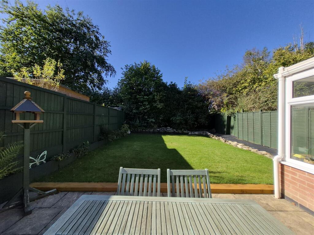 Private Rear Garden