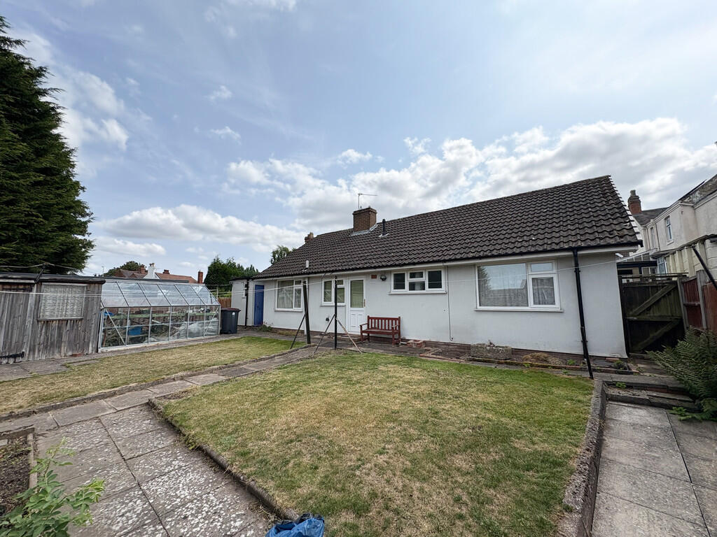 garden rear of bu...