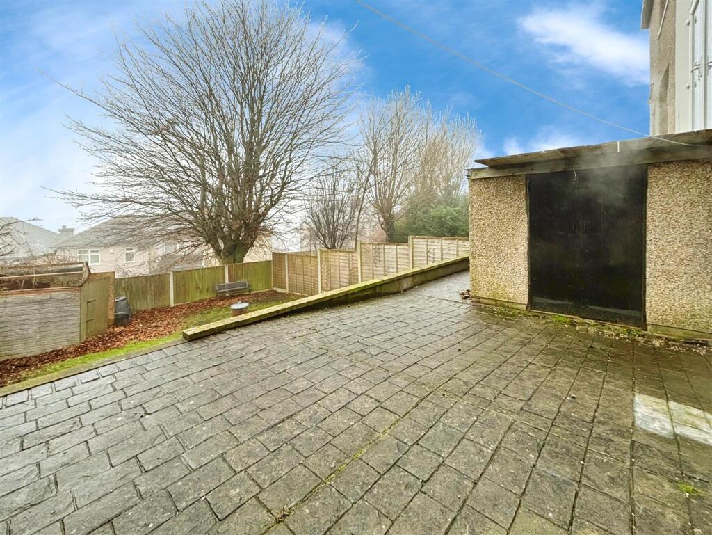 Rear  Patio