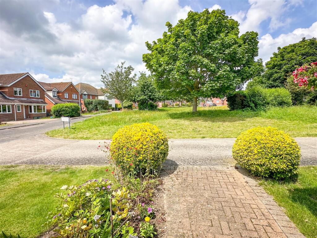 VIEWS OF GREENSWARD TO FRONT